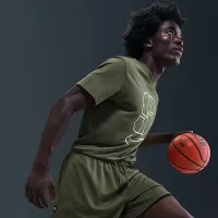 Nike Sabrina Dri-FIT Reversible баскетбольні шорти колір зелений