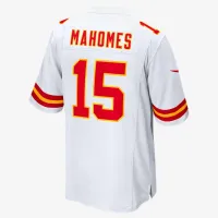 Patrick Mahomes Kansas City Chiefs Super Bowl LIX мужские Nike NFL Game Jersey цвет белый