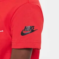 Nike Toddler Metallic Futura футболка цвет красный