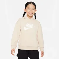 Nike Sportswear Club Fleece Pullover Little Kids Толстовка с капюшоном цвет коричневый