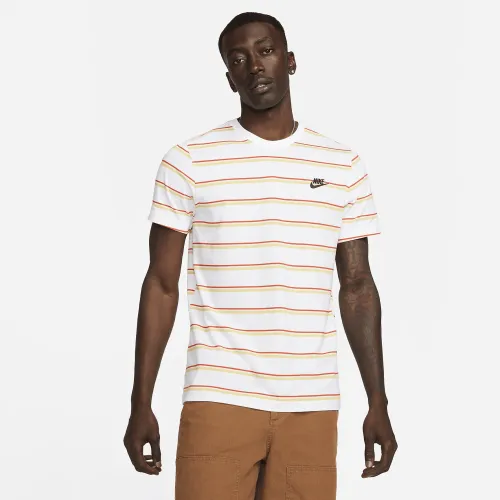 Nike Sportswear Club чоловічі футболка колір білий