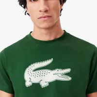 Футболка Lacoste Sport 3D Print Crocodile Breathable Jersey TH2042-YRR - зелена