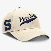 Penn State Nittany Lions Primetime Rise мужские Nike College Adjustable Hat цвет коричневый