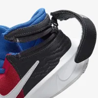 Nike Team Hustle D 10 FlyEase Little дитячі Easy On/Off Кросівки колір чорний