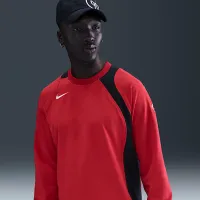 Nike Total 90 чоловічі Repel Soccer Crew-Neck Top колір червоний