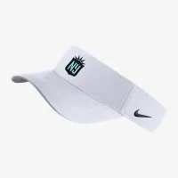 NJ/NY Gotham FC Nike Dri-FIT NWSL Visor цвет белый