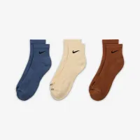 Nike Everyday Plus Cushioned тренувальні Ankle шкарпетки (3 пар) різнокольорові