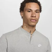 Nike Club чоловічі Long-Sleeve Henley колір сірий