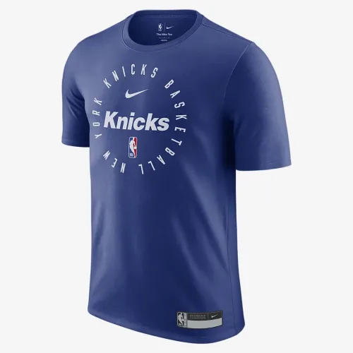 New York Knicks мужские Nike Dri-FIT NBA футболка синий
