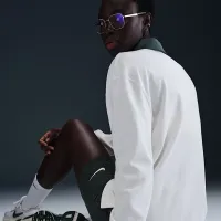 Nike Sportswear Essential жіноча оверсайз Long-Sleeve Polo колір білий