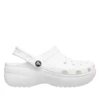 Шлёпанцы Crocs Classic Platform Clog 206750-100 - Белые