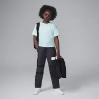 Nike Jordan Big детские Graphic футболка цвет зеленый