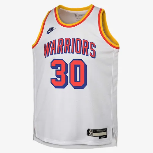 Stephen Curry Golden State Warriors 2024/25 Hardwood Classics Big детские Nike NBA Swingman Jersey цвет белый