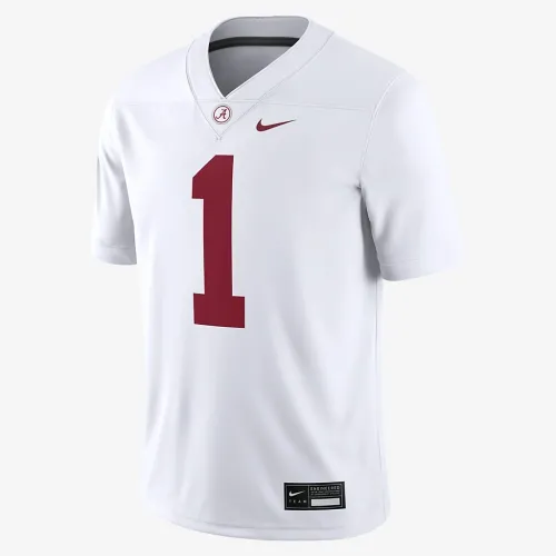 Alabama Crimson Tide мужские Nike Dri-FIT College Game Jersey цвет белый