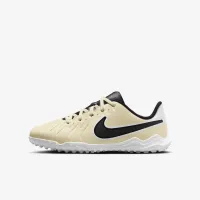 Nike Jr. Tiempo Legend 10 Club Little/Big дитячі Turf Low-Top Soccer Кросівки Yellow