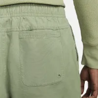 Nike Club мужские Woven Washed Flow шорты цвет зеленый
