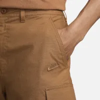 Nike Club чоловічі Woven Cargo шорти колір коричневий