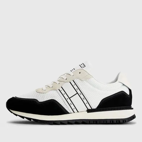 Кроссовки Tommy Jeans Runner EM0EM01167-BDS -  Бело-Черные