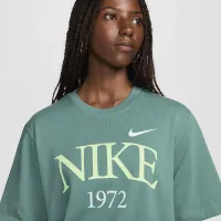 Nike Sportswear Classic женская футболка цвет зеленый