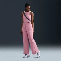 Nike Sportswear Phoenix Fleece жіноча З високою талією Wide-Leg Sweatpants Pink