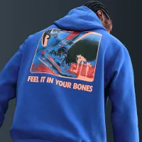 Nike Sportswear Club Pullover Fleece Толстовка с капюшоном синий