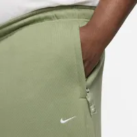Nike Solo Swoosh мужские Fleece Pants цвет зеленый