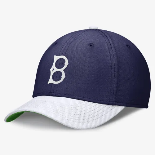 Brooklyn Dodgers Rewind Cooperstown Swoosh мужские Nike Dri-FIT MLB Hat синий