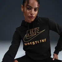 Nike жіноча Wrestling Pullover Толстовка з капюшоном колір чорний