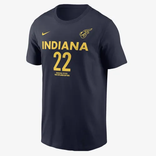 Caitlin Clark Indiana Fever Men's Nike WNBA T-Shirt Blue