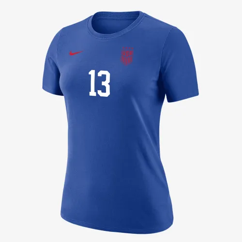 Alex Morgan USWNT женская Nike Soccer футболка синий