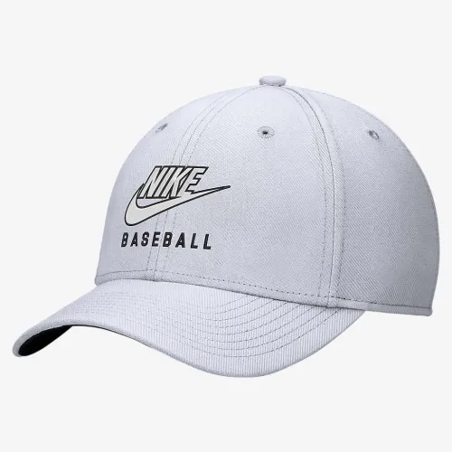Nike Rise Baseball Swoosh Flex Cap колір білий