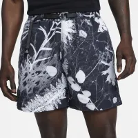 Nike ACG чоловічі Allover Print Trail шорти колір чорний