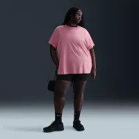 Nike Sportswear Essential жіноча футболка (великі розміри) Pink