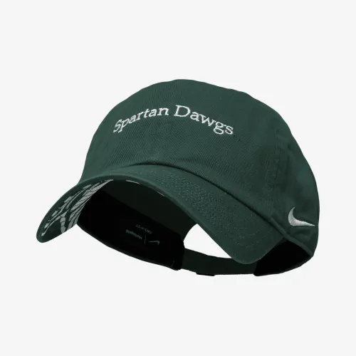 Michigan State Nike College Cap колір зелений