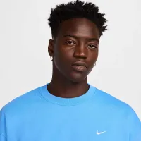 Nike Solo Swoosh чоловічі Fleece Crew блакитний