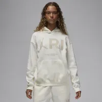 Nike Paris Saint-Germain Brooklyn Fleece жіноча Pullover Толстовка з капюшоном колір білий