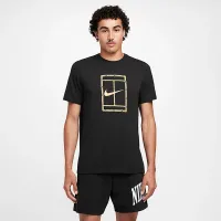 NikeCourt чоловічі Dri-FIT Tennis футболка колір чорний