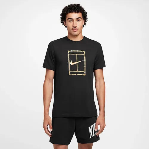 NikeCourt чоловічі Dri-FIT Tennis футболка колір чорний