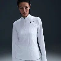 Nike Tour женская Dri-FIT ADV 1/2-Zip для гольфа Top цвет белый