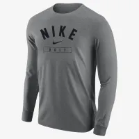 Nike для гольфу чоловічі Long-Sleeve футболка колір сірий
