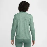Nike Swift Element жіноча UV Protection 1/4-Zip Running Top колір зелений