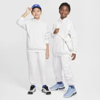 Nike Sportswear Club Fleece Big детские оверсайз Pullover Толстовка с капюшоном цвет коричневый