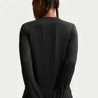 Nike One Classic женская Dri-FIT Long-Sleeve Top цвет черный