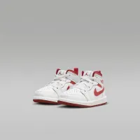 Nike Jordan 1 Mid SE Baby/Toddler Кросівки колір білий