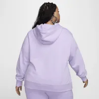 Nike Sportswear Club Fleece жіноча Pullover Толстовка з капюшоном (великі розміри) колір фіолетовий