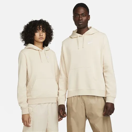 Nike Sportswear Club Fleece жіноча Pullover Толстовка з капюшоном колір коричневий