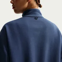 Nike 24.7 ImpossiblySoft женская Dri-FIT оверсайз 1/2-Zip Top синий