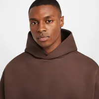 Nike Tech Reimagined чоловічі Fleece Толстовка з капюшоном колір коричневий