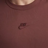 Nike Sportswear Premium Essentials чоловічі футболка колір коричневий