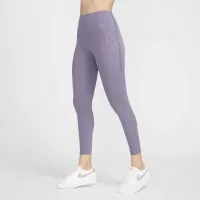 Nike Universa жіноча Medium-Support З високою талією 7/8 лосіни з кишенямиколір фіолетовий